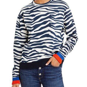 Kule NWT sweatshirt - Hobbes navy/white zebra tiger stripe L